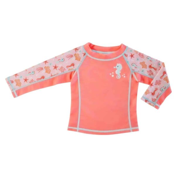 Αντιηλιακό Μπλουζάκι UPF50+ Zoocchini Sally the Seahorse