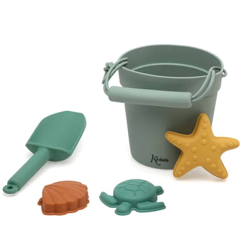 Σετ Κουβαδάκια Παραλίας 5τμχ Kiokids Green