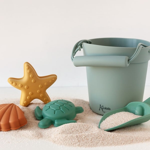 Σετ Κουβαδάκια Παραλίας 5τμχ Kiokids Green