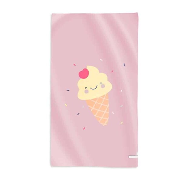 Πετσέτα Παραλίας 90x160εκ Saro Microfiber Ice-Creams