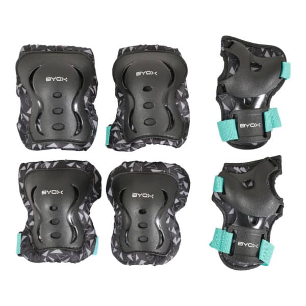 Σετ Παιδικά Προστατευτικά Byox Dazzle turquise M (25-50kg)