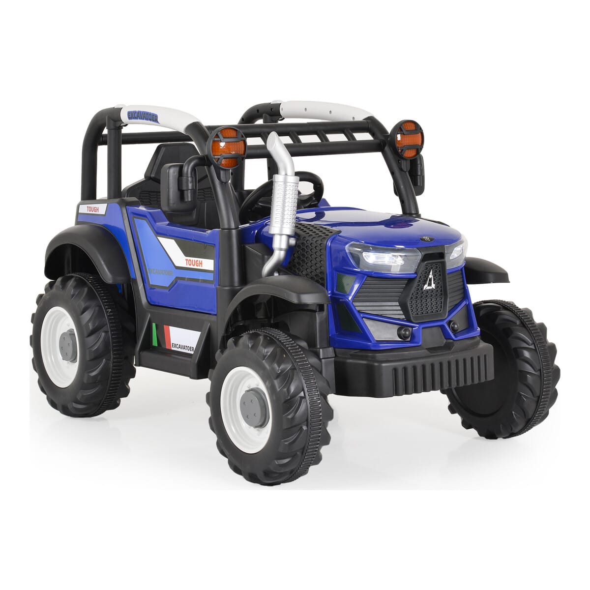 Ηλεκτροκίνητο Τρακτέρ 12V Moni Harvest Blue