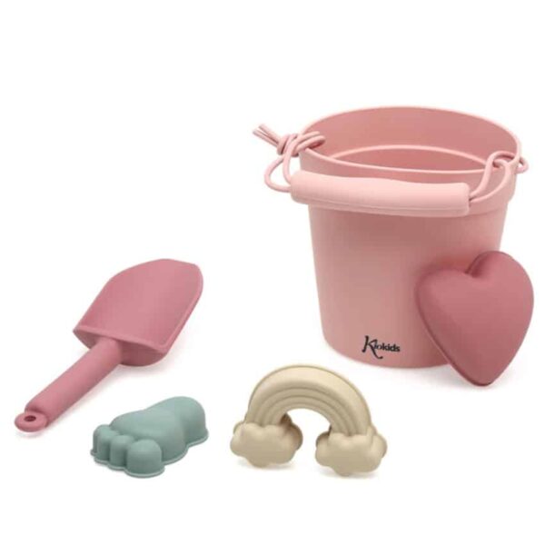 Σετ Κουβαδάκια Παραλίας 5τμχ Kiokids Pink