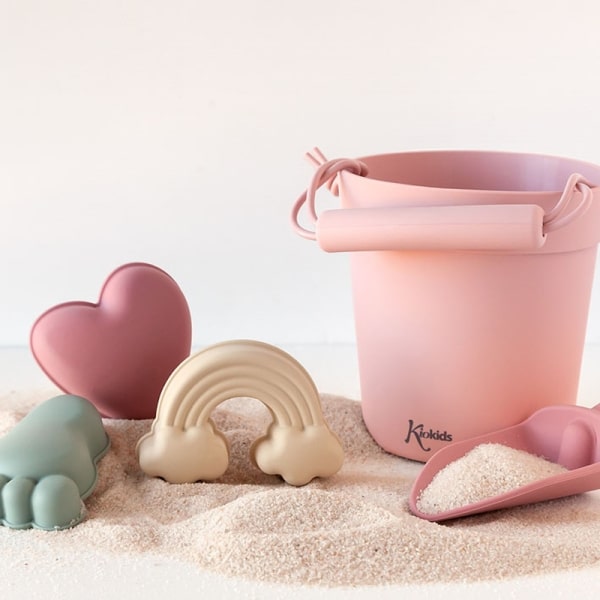 Σετ Κουβαδάκια Παραλίας 5τμχ Kiokids Pink