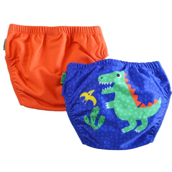 Σετ Μαγιό Πάνα 2τμχ Zoocchini Dinosaur