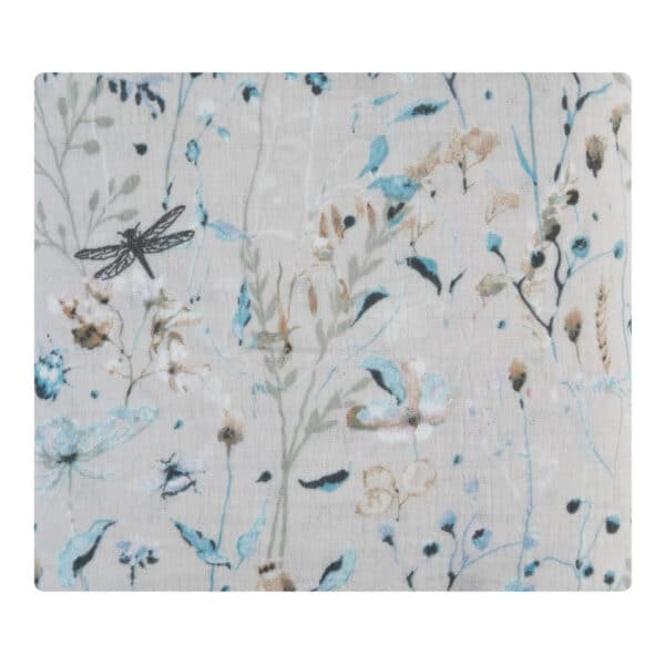 Alternative view of Κουβέρτα Αγκαλιάς Mουσελίνα 100x100εκ Kikka Boo Dreamy Fields Grey