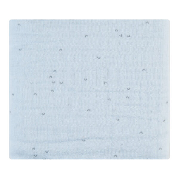 Alternative view of Κουβέρτα Αγκαλιάς Mουσελίνα 100x100εκ Kikka Boo Stripy Friends