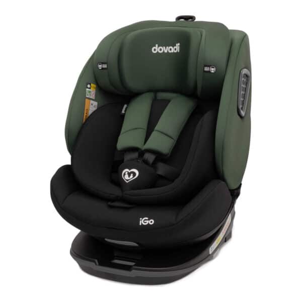 Κάθισμα Αυτοκινήτου i-size 40-150cm 0-36kg 360° Dovadi iGo Dark Forest