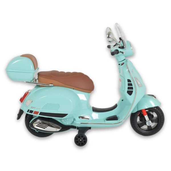 Ηλεκτροκίνητη Μηχανή 12V Moni BO 801 Vespa GTS Super Green - Image 3