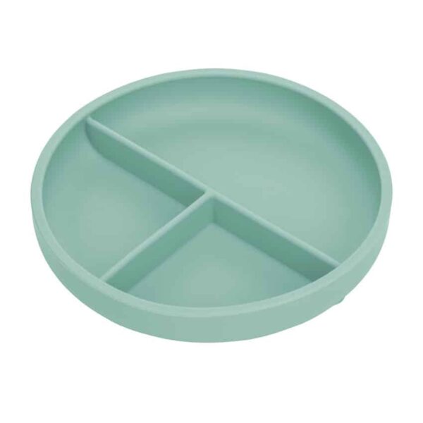 Πιάτο Σιλικόνης Με Χωρίσματα FreeOn Green