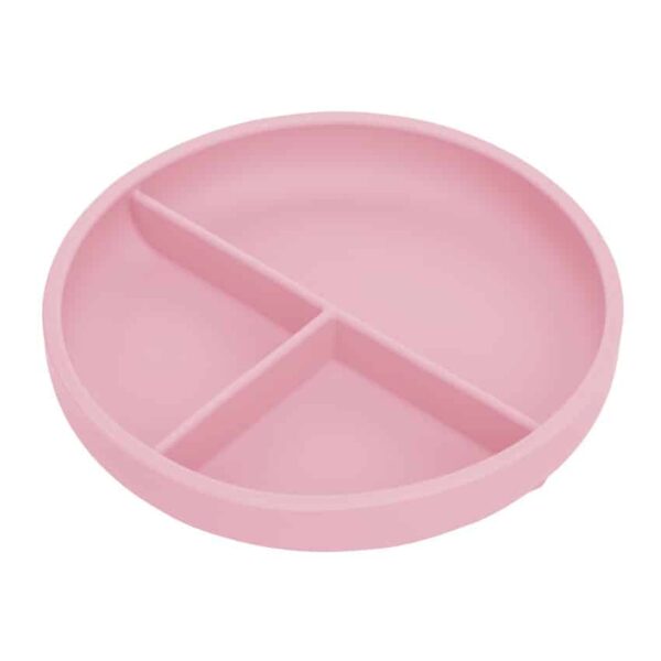 Πιάτο Σιλικόνης Με Χωρίσματα FreeOn Pink