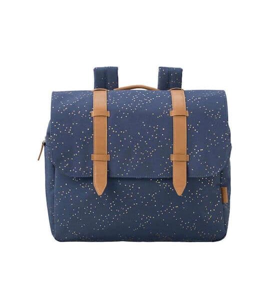 Τσάντα ταχυδρόμου πλάτης Fresk Indigo Dots