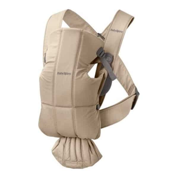 Μάρσιπος BabyBjorn Mini Woven Beige