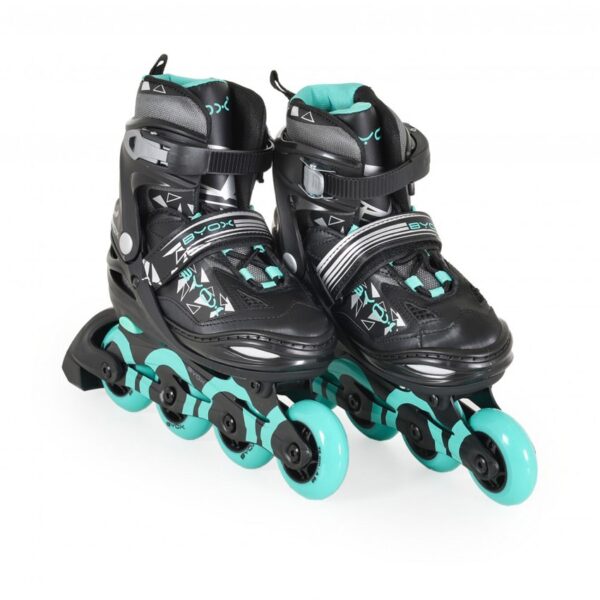 Αυξομειούμενα Rollers Byox Dazzle Teal