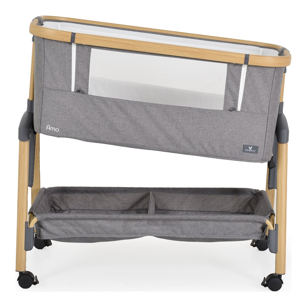 Βρεφικό Λίκνο Cangaroo Amo Light Grey - Image 3