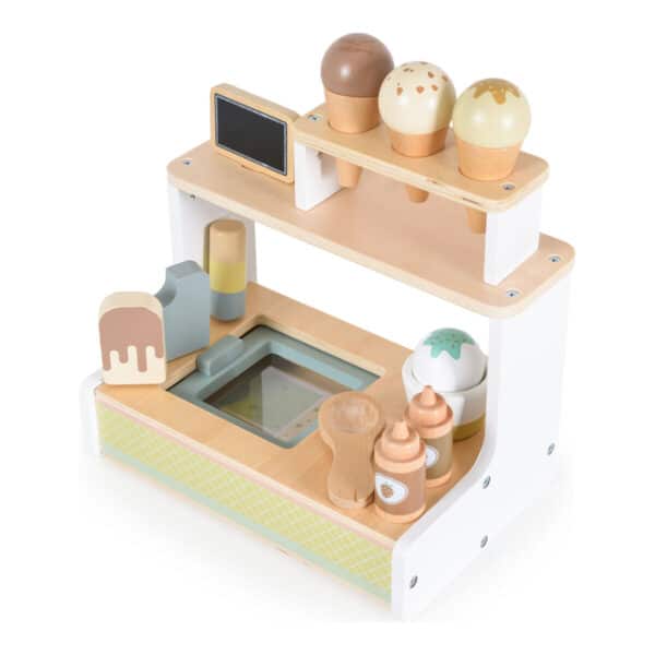 Ξύλινο Παιχνίδι Σετ Παγωτού Moni Toys 24072