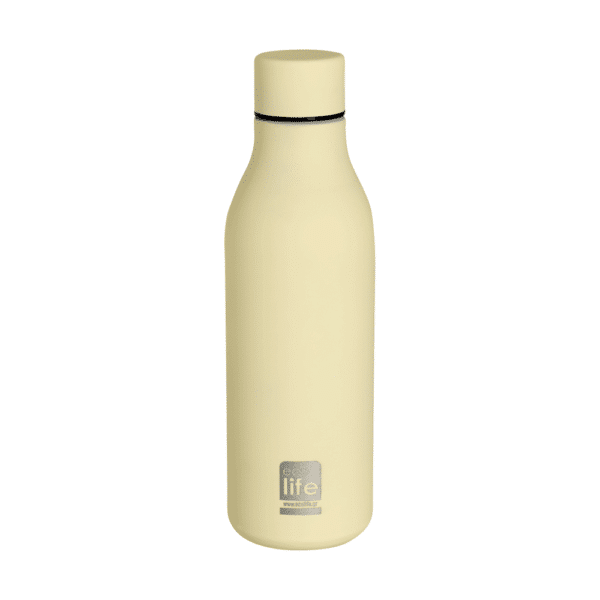 Ανοξείδωτο Μπουκάλι Θερμός 550ml Ecolife Cream