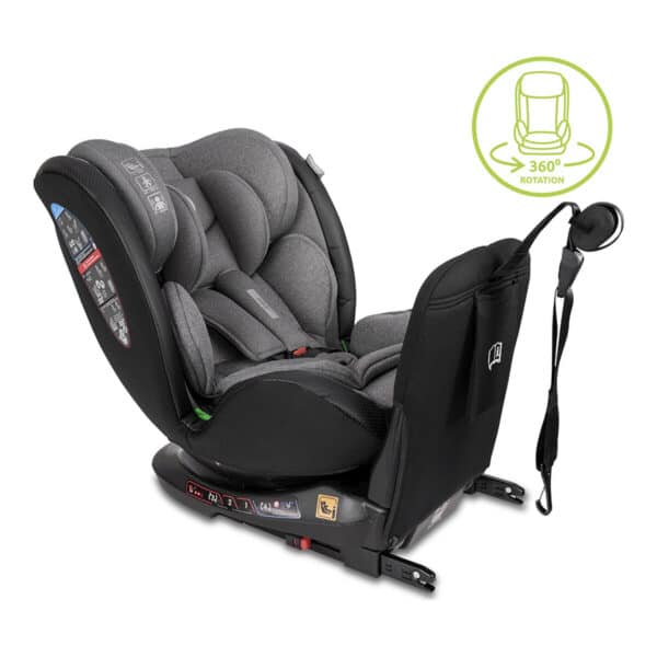 Κάθισμα Αυτοκινήτου 40-150εκ Lorelli Ares i-Size Isofix 360° Anti Rebound Bar Grey Jasper