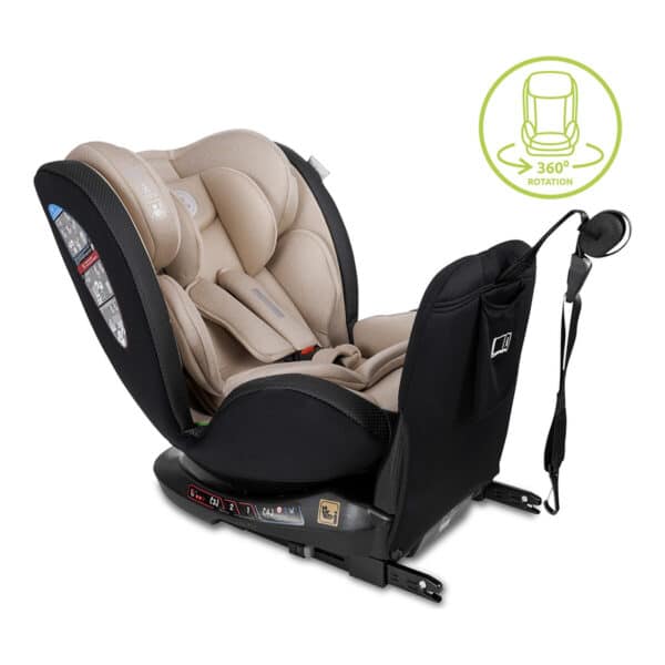 Κάθισμα Αυτοκινήτου 40-150εκ Lorelli Ares i-Size Isofix 360° Anti Rebound Bar Beige