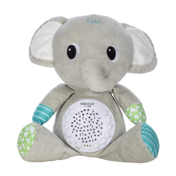 Ελεφαντάκι Προτζέκτορας Free2Play Plush Elephant