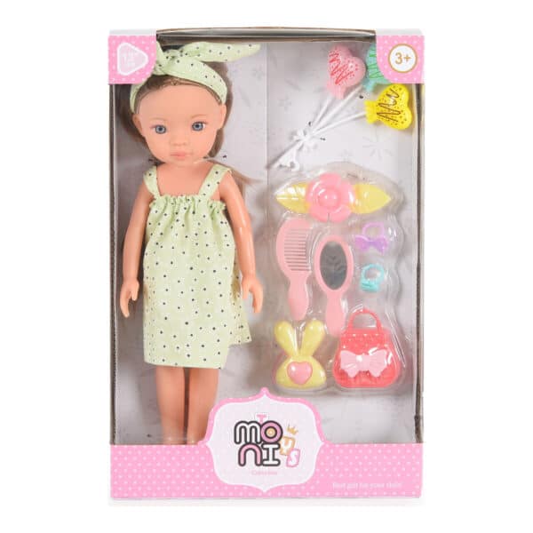 Κούκλα 33εκ Moni Toys Pretty Doll With Accessories LS1303-5
