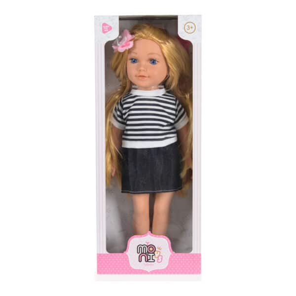 Κούκλα 46εκ Moni Toys Pretty Girl Soft Body LS1824