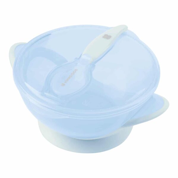 Μπωλ Φαγητού Με Κουτάλι 400ml Kikka Boo Feedy Blue