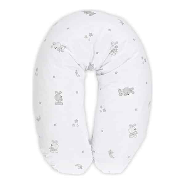 Μαξιλάρι Θηλασμού 190cm Lorelli Ranforce Little Rabbits Grey