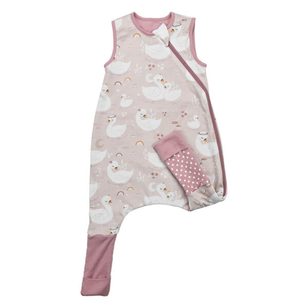 Υπνόσακος με πόδια αμάνικος 1.0 Tog 1-3 Ετών Bebe Stars Spring/Autumn Swan