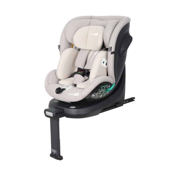 Κάθισμα Αυτοκινήτου I-Size 40-150cm 360° FreeOn Space Beige