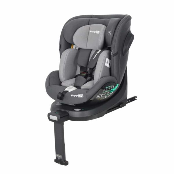 Κάθισμα Αυτοκινήτου I-Size 40-150cm 360° FreeOn Space Grey