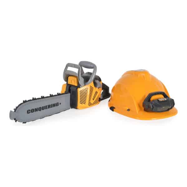Παιδικό Παιχνίδι Σέτ Πριόνι και Κράνος Moni Toys T006