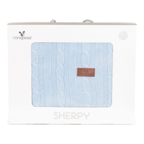 Παιδική Κουβέρτα Αγκαλιάς 75x100cm Cangaroo Sherpy Blue