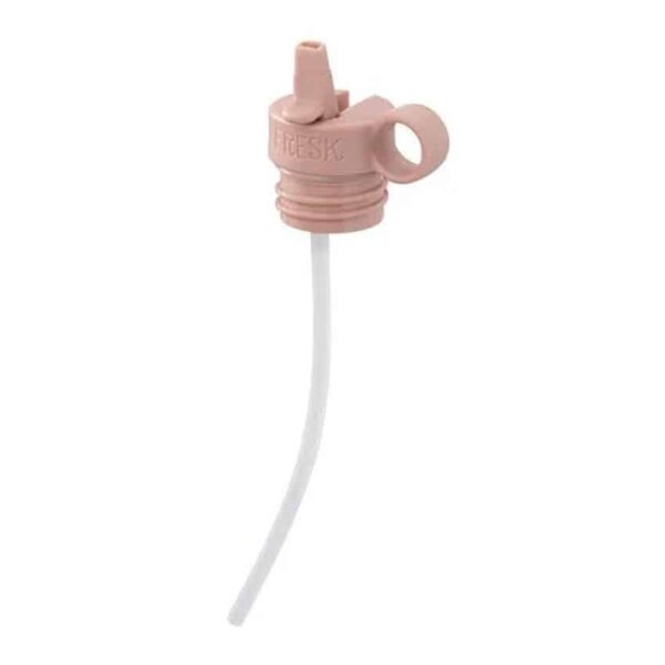 Ανταλλακτικό σετ καλαμάκι + καπάκι Fresk Soft Pink