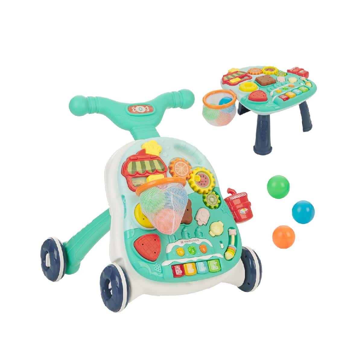 Περπατούρα 2 σε 1 Kikka Boo Candy Party Mint