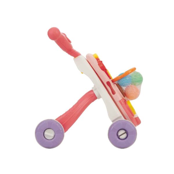 Περπατούρα 2 σε 1 Kikka Boo Candy Party Pink - Image 4