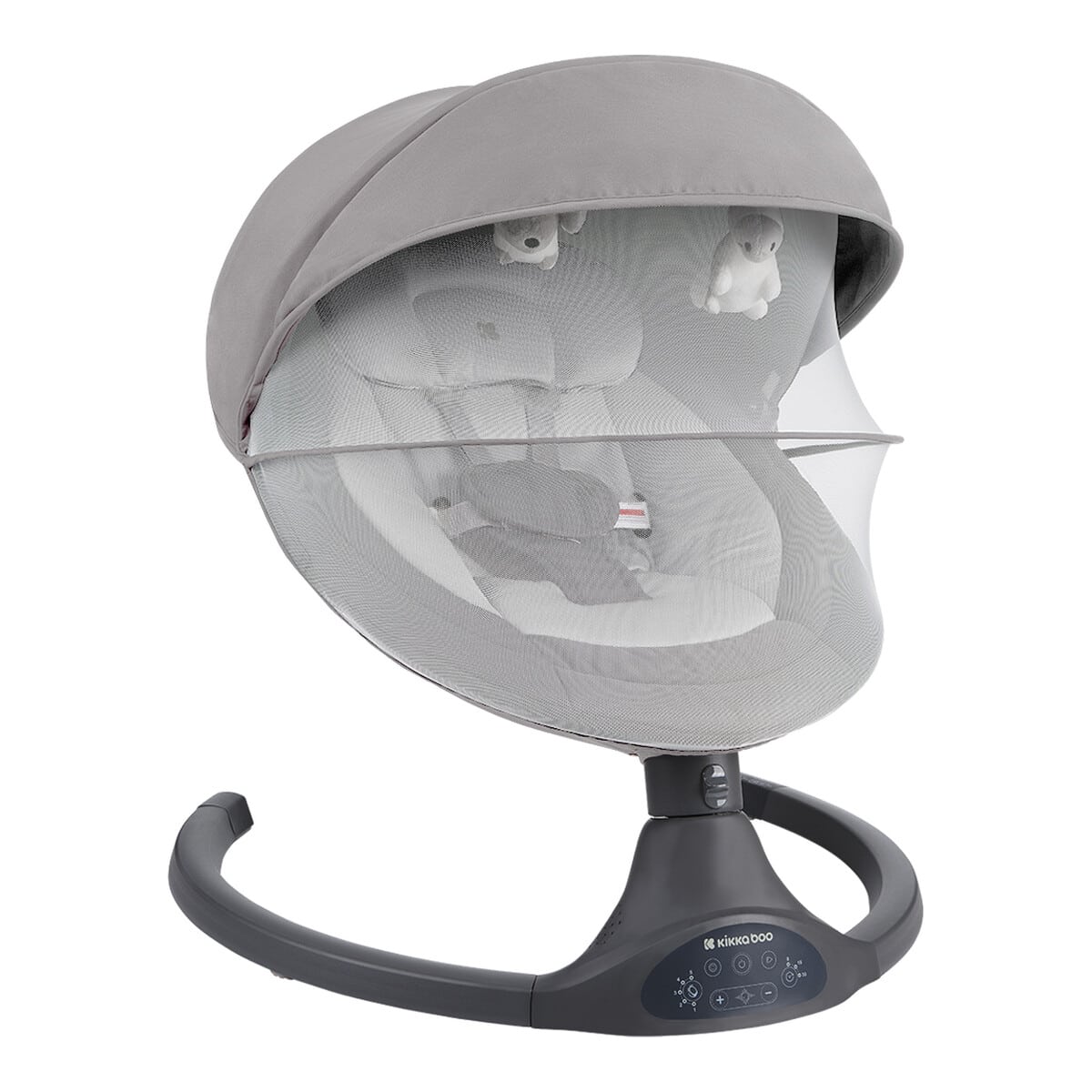 Ηλεκτρική Κούνια Ρηλάξ Side-to-Side Kikka Boo Codie Light Grey 2025