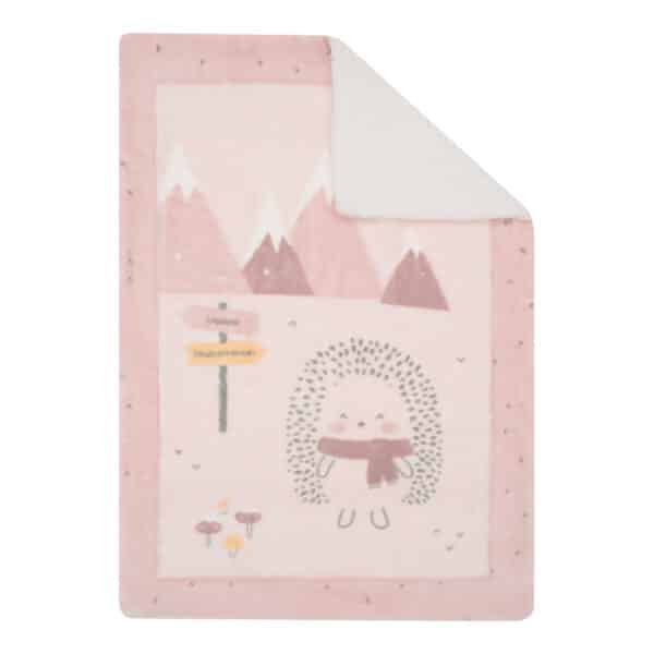 Κουβέρτα Αγκαλιάς Διπλής Όψης Fleece/Sherpa 110x140εκ Kikka Boo Hedge-hugs