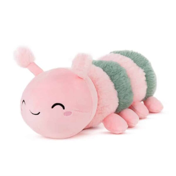 Λούτρινο Παιχνίδι 34εκ Amek Toys Caterpillar Pink