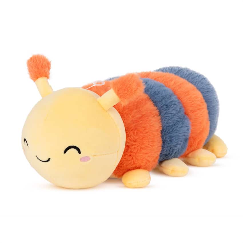 Λούτρινο Παιχνίδι 42εκ Amek Toys Caterpillar Yellow