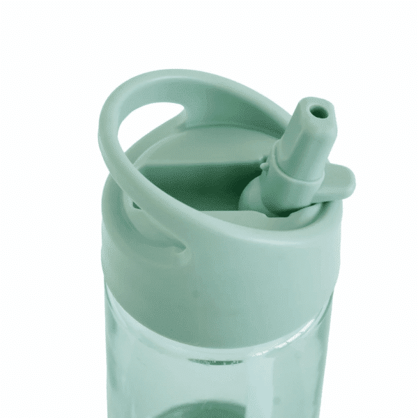 Παγούρι με Καλαμάκι 350ml 3Sprouts Green