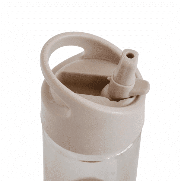 Παγούρι με Καλαμάκι 350ml 3Sprouts Taupe