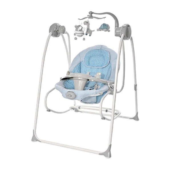 Βρεφικό Ηλεκτρικό Ρηλάξ & Κούνια 2 σε 1 Lorelli Tango Romeo Blue