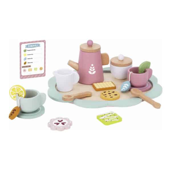 Ξύλινο Σετ Τσαγιού Tooky Toy TJ271