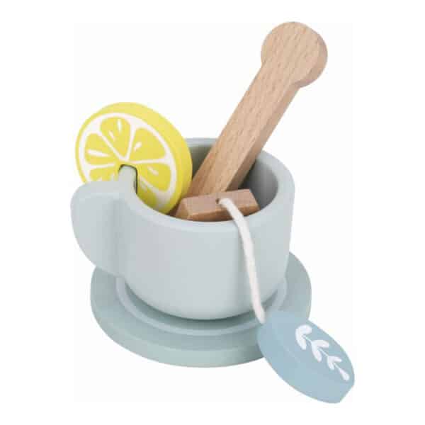 Ξύλινο Σετ Τσαγιού Tooky Toy TJ271 - Image 3