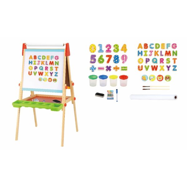 Ξύλινος Πίνακας με αξεσουάρ Tooky Toy TL114 - Image 2
