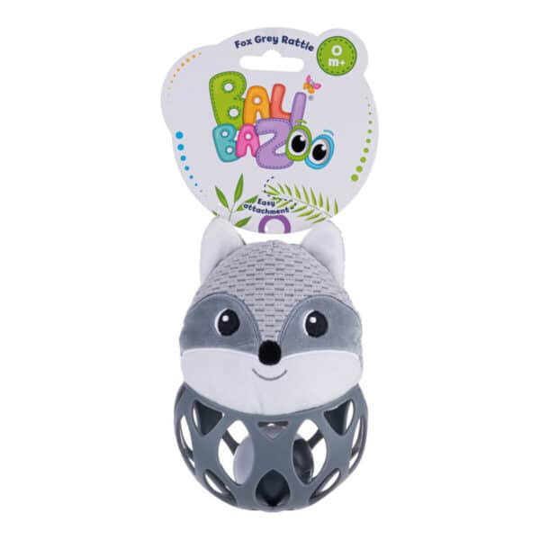 Alternative view of Κρεμαστό Παιχνίδι Bali Bazoo Fox Grey Rattle 80847