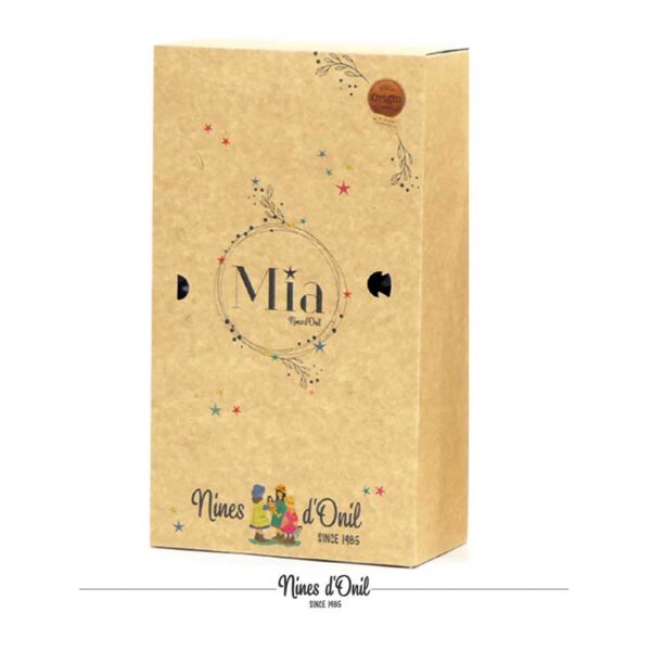 Χειροποίητη Κούκλα 30εκ Nines D'Onil Mia Xmas με τζίντζερ μαλλιά σε θήκη - Image 3