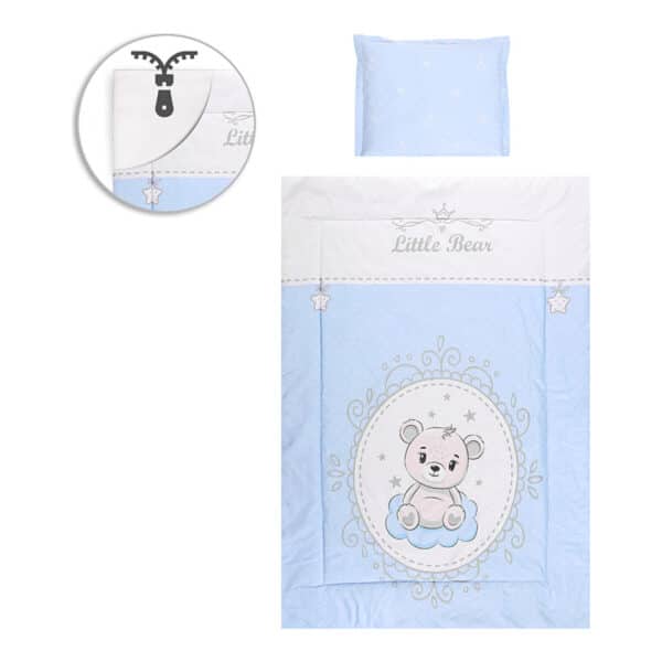 Σετ προίκας μωρού 5τμχ Lorelli Cosy Little Bear Blue