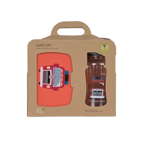Σετ Φαγητού Laessig Tiny Drivers Fire Engine